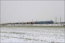 1216.922 und 1216.921 fuhren am 03.04.13 mit dem 47289 (Tbv-Gn) von Wr.Neustadt kommend �ber die Pottendorfer Linie Richtung Ober-Eggendorf. 

