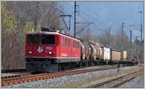 Ge 6/6 II  St.Moritz  bei Landquart Ried. (02.04.2013)