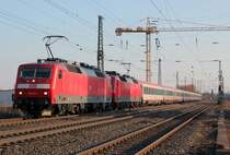 120 147-4 & 120 149 am IC118 in Br�hl am 02.04.2013