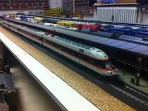 Ebenfalls auf meiner Modellbahnanlage: Das Insider Modell von 2012, der  Donald Duck , nat�rlich auch von M�rklin.