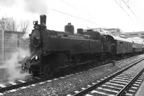 NLB 93.1420 am 31.M�rz 2013 mit der Nebenfahrt SR 14574 nach Waldm�hle im Bf. Liesing.

