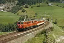 1110.522 f�hrt mit R-5217 in der Jodoker-Schleife im Juli 85 Richtung Brenner