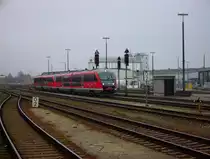 Zwei 642 der DB Regio Allg�u-Schwaben waren am 05.04.2013 als RE 57909 aus Bad W�rishofen und als RE 57527 aus Memmingen gemeinsam auf dem Weg nach Augbsurg, als ich sie bei der Einfahrt in den Bahnhof Buchloe fotografisch festhalten konnte. Nach einer halben Stunde Fahrt erreichten sie ihr Ziel den Hbf der Fuggerstadt.