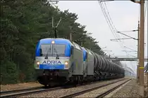 1216.921 und 1216.920 haben am 07.04.13 mit dem 47289 (Tbv-He) die Hst. St.Egyden durchfahren, und werden in k�rze Wr.Neustadt erreichen. Am Zugschluss l�uft 185.607 kalt mit.