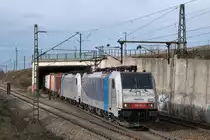 186 102 & 105 am 10.11.12 an der Waldtruderinger Spange bei M�nchen