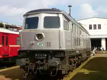 Die W232.09 der ITL war am 07.04.13 beim 5.Dresdner Dampfloktreffen zusehen.