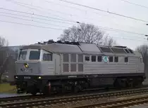 W232.04 der ITL Durchfuhr am 07.04.13 den Hbf Dresden.