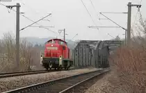 294 613-5 als T 55813 (Offenburg-Steinach(Baden)) bei Steinach 3.4.13