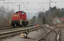 294 613-5 beim Rangieren in Steinach 3.4.13