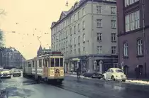 K�benhavn / Kopenhagen KS SL 16 (Tw 567) Enghave Plads am 5. April 1970. 