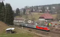 245 001-3; 76 003 und 102 als Mess Dbz 93468 (Triberg-St.Georgen(Schwarzw)
