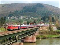 110 203 | DZ 43310 Hof - Heidelberg | 22.04.2006 | Neckargem�nd