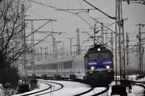 EP09 019 mit EC105 nach Wien Westbahnhof bei der durchfahrt durch Katowice Ligota (05.04.2013)
