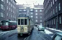K�benhavn / Kopenhagen KS SL 16 (Tw 567) Valby, Sibbernsvej am 5. April 1970.