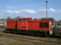 Rangierdienst,am 17.April 2013,in Bergen/R�gen hatte die Rostocker 298 318.