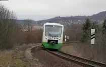 VT 131 als STB80518 (Eisenach-Eisfeld) bei Eisenach 11.4.13