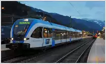 5063 008 am 16.4.2013 als SLP 96274 von Graz nach Salzburg Gnigl beim St�rzen in Bischofshofen.