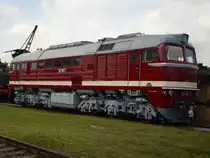 120 198-7 beim Eisenbahnfest in Weimar 24.05.2008. Das sich jemand ins Bild geschlichen hatte, fiel mir erst Tage sp�ter auf