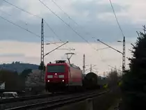 185 062 durchf�hrt im letzten Abendlicht mit ihrem gemischten Gz Dresden Stetzsch.
20.04.13