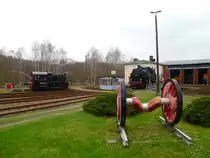 Am 20.04.13 war im Eisenbahnmuseum Adorf Saisoner�ffnung. Zusehen 86 607 und 100 765-7.