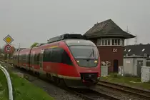 644 540 bei der Einfahrt Bonn-Duisdorf als RB 11721 am 21.04.13!