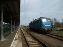 Am 21.04.2013 fuhr die 140 038 (140 851)Lz von Stendal nach Hamburg �ber Wittenberge.