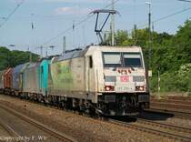 BR 185 389-4 mit Gterzug in Kln West 02.06.12.