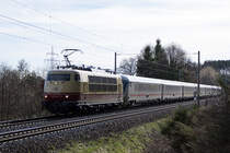 103 245 mit IC 2206 Mnchen-Nrnberg am 14.04.2013 bei Georgensgmnd.