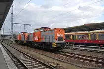 Einfahrt am 23.04.2013 in Berlin Lichtenberg Gleis 4