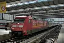 101 001 am 13.04.13 im M�nchner Hbf