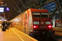 101 110  Eintracht Frankfurt  am 4.11.12 in K�ln Hbf.