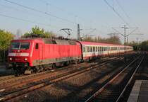 120 105-2 am IC118 in K�ln Stammheim am 24.04.2013
