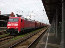 Am 23.04.2013 kam 152 065 mit einem Kalizug durch Stendal.