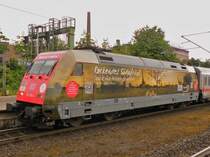 Am 10.Juni 2012 stand 101 016 mit einem IC in Hamburg-Harburg bereit zur Abfahrt.