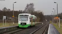 VT 128 als STB80517 (Neuhaus am Rennweg-Eisenach) in Oberrohn 13.4.13