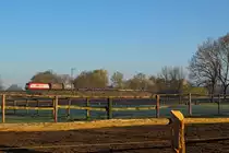 Sonntags braucht man normalerweise nicht auf G�terverkehr hoffen. Eigentlich wurde am 28.4.2013 in Recklinghausen auf den IC 119 gewartet, aber gegen einen Gz von CFL ist auch nichts einzuwenden