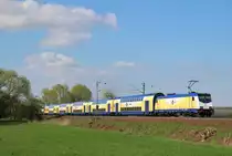 Am 28.April 2013 war ME146 12 s�dlich von Elze(Han) mit einem ME auf dem Weg nach Uelzen.