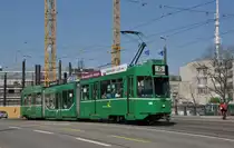 Be 4/6 S mit der Betriebsnummer 685 auf der Linie 15 f�hrt zur Haltestelle Heiliggeistkirche. Die Aufnahme stammt vom 25.04.2013.