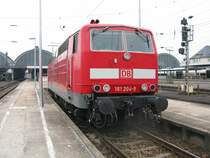 Die 181 204 9 im Karlsruher Bahnhof. 
An diesem Tag ging es noch nach Kandel und Neustadt-->Bilder folgen
Aufgenommen am 2013:04:03 09:13:11