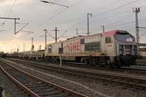 OHE 330094 / 250 001-5 bei der Abendruhe in Troisdorf am 02.05.2013
