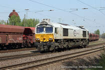 247 007-8 (Euro Cargo Rail) f�hrt am 4. Mai 2013 um 11:23 Uhr durch Duisburg Entenfang