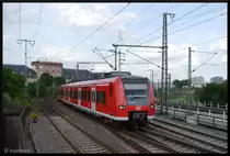 425 584-0 war als RB44 in Mannheim unterwegs, auf dem Weg nach Mainz. (23.06.12)