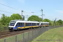 RB31 in Richtung Xanten f�hrt am 5. M�rz 2013 um 15:13 Uhr durch Duisburg Hochfeld