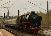 012 066-7 mit Zug 75938 bei der Eifahrt in Essen Steele-Ost am 21.04.13.