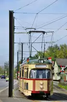 Wagen 478 als Maibaumexpress bei Heisede Marienburger Stra�e (01.05.2013)
