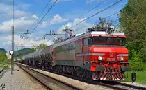 S� 363-009 zieht G�terzug durch Maribor-Tabor Richtung Tezno Verschiebebahnhof. /3.5.2013