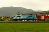 Dass Sie sich einmal hierher verirren w�rde, h�tte wohl auch niemand gedacht. Doch ein Fu�ballspiel (SC Freiburg-FC Augsburg 2:0) erm�glichte es, dass 111 017 mit einem Sonderzug bis nach Kirchzarten kam. Kirchzarten 5.5.13