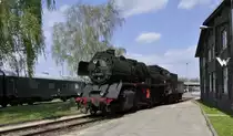 05.05.2013 Wittenberge, Er�ffnung des Historischen Lokschuppen ; 
Lok 50 3570-4 bereit f�r F�hrerstandsmitfahrten