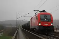 �BB 1116 192 am 21.11.12 mit einem gemischten Gz in Regensburg-Pr�fening.