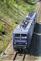 Berlin, Gesundbrunnen,  RBH  E-Lok 126 143 217-8 & 143 ???-? nordw�rts fahrend, 2013,05,05, 12,52 Uhr